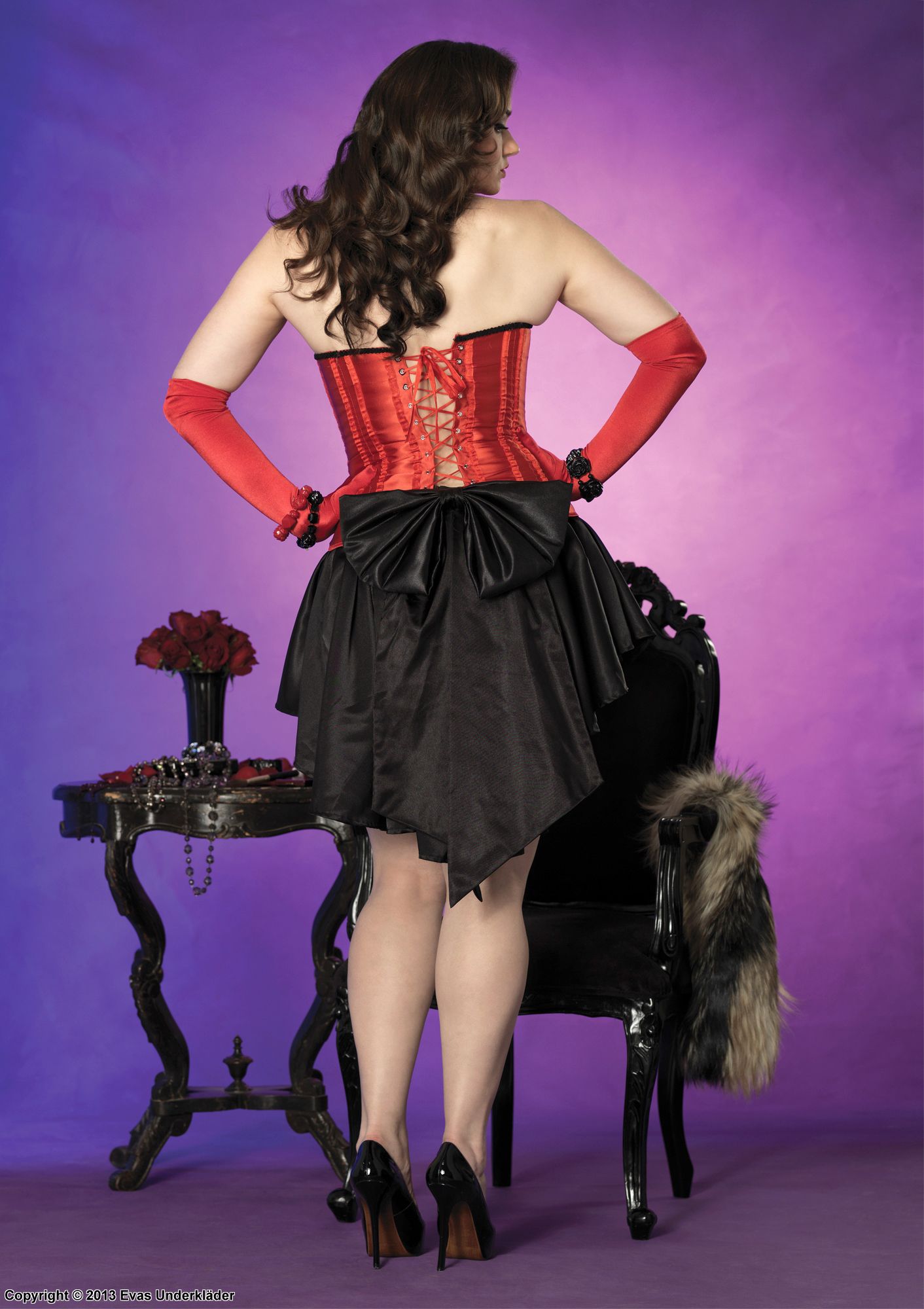 Plus size corset / bustier